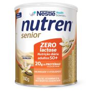 Nutren Senior Baunilha Zero Lactose - Lata 740g