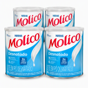Combo Molico Desnatado 280g - 4 unidades