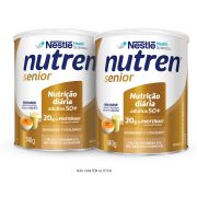 Combo Nutren Senior Sem Sabor 740g - 2 Unidades