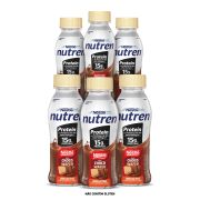 Combo Nutren Protein 15g Chocowafer - 06 Unidades
