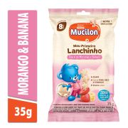 Snack Mucilon Morango e Banana 35g