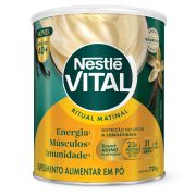 Suplemento Alimentar Em Pó Nestlé Vital Ritual Matinal Baunilha 720G