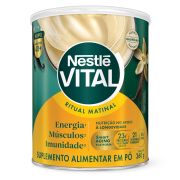 Suplemento Alimentar Em Pó Nestlé Vital Ritual Matinal Baunilha 360G