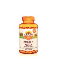 Sundown Ômega 3 1000mg Vegetal 120 cápsulas