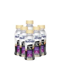 Combo Nutren Protein 15g Colágeno Baunilha - 06 Unidades