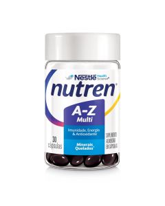 Suplemento Alimentar Nutren A-Z Multivitamínico 30 Cápsulas