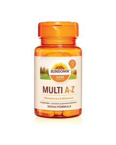 Suplemento Alimentar Sundown Multi A-Z 30 Comprimidos