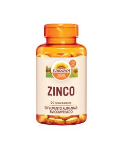 Suplemento Alimentar Sundown Zinco 7mg 90 Comprimidos