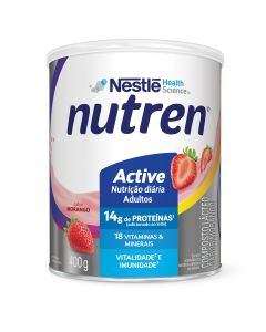 Complemento Alimentar Nutren Active Morango 400g
