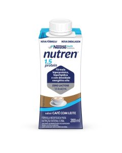 Suplemento Nutricional Nutren 1.5 Protein Café com Leite 200mL