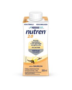Nutrição Enteral e Oral Nutren 2.0 Baunilha 200mL