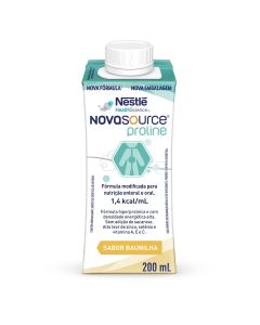 Nutrição Enteral e Oral Novasource Proline Baunilha 200ml Tetra Pack