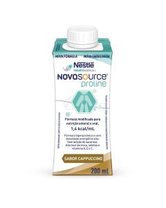 Nutrição Enteral E Oral Novasource Proline Cappuccino 200ml Tetra Pack