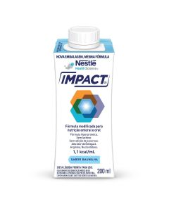 Nutrição Enteral e Oral Impact Baunilha 200mL