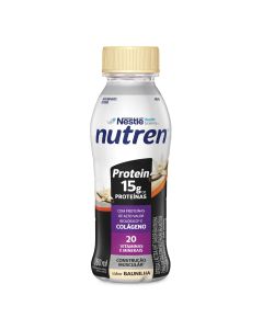 Nutren Protein 15g de proteínas Baunilha 260ml com Colágeno