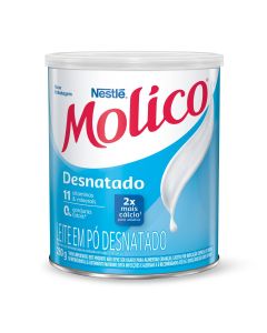 Molico Desnatado Lata 280g - Leite em Pó Desnatado
