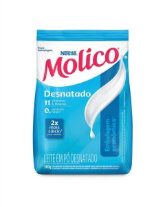 Molico Desnatado Sachê 500g - Leite em Pó Desnatado