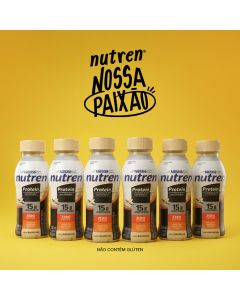 Combo Nutren Protein 15g Baunilha - 06 Unidades