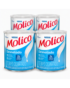 Combo Molico Desnatado 280g - 4 unidades