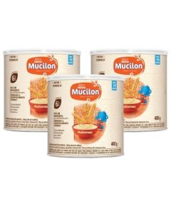 Leve 3 Pague 2 - Cereal Infantil Mucilon Arroz 400g