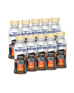 Combo Nutren Protein 15g Chocolate - 10 Unidades
