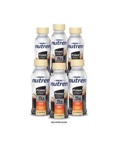 Combo Nutren Protein 15g Baunilha - 06 Unidades