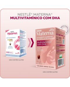 Suplemento alimentar Materna Multivitamínico com DHA 30 cápsulas