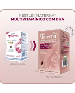Suplemento alimentar Materna Multivitamínico DHA 60 cápsulas