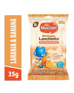 Snack Mucilon Laranja e Banana 35g