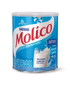 Molico Desnatado Lata 280g - Leite em Pó Desnatado