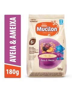 Cereal Infantil MUCILON Aveia Integral e Ameixa 180g