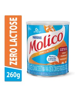Molico Zero Lactose Lata 260g - Composto Lácteo