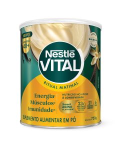 Combo Vital Baunilha 720g 40% OFF Na Segunda Lata