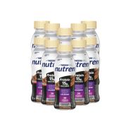 Combo Nutren Protein 15g Chocolate com Col&aacute;geno - 10 Unidades