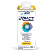 Nutrição Enteral e Oral Impact Banana 200ml Tetrapack