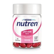 Nutren Pré-Ciclo Suplemento Alimentar Feminino TPM - 10 cápsulas