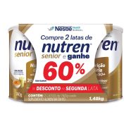 Kit Nutren Senior Sem Sabor 740g - 2 unidades