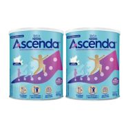 Combo Ascenda Baunilha 800g - 2 unidades