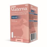 Suplemento alimentar Materna Nause com 60 cápsulas