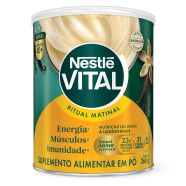 Vital Ritual Matinal Baunilha 360G - Suplemento Alimentar Em Pó Nestlé