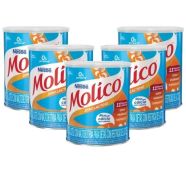 Combo Molico Zero Lactose 260g - 5 unidades