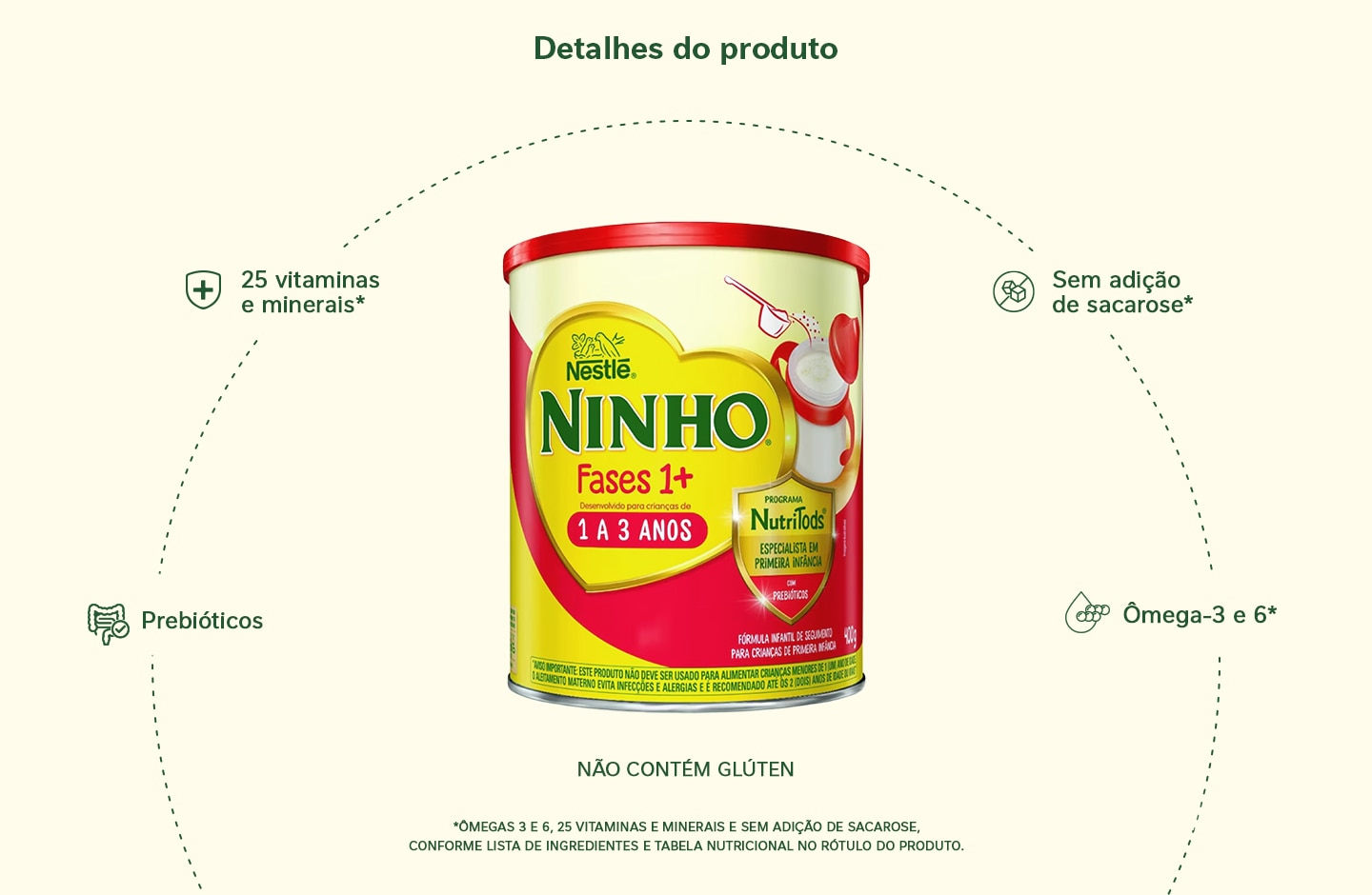 Ninho Fases 1+ 400g