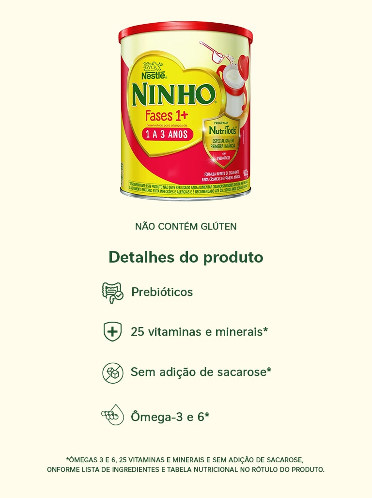 Ninho Fases 1+ 400g