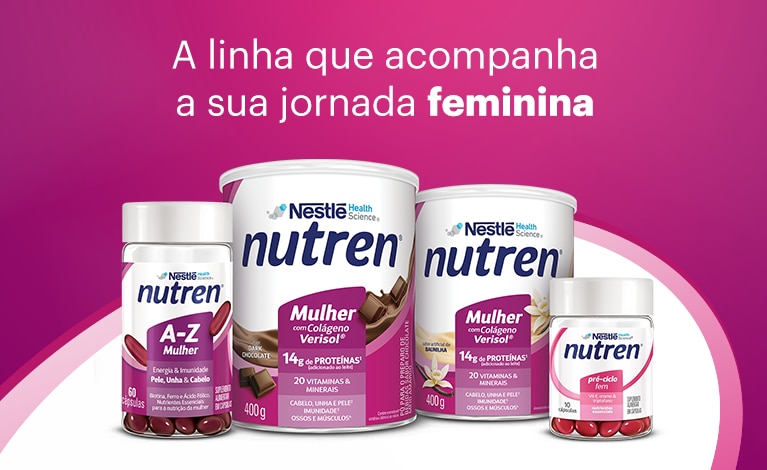 Nutren Mulher -Nestlé Nutrição até Você 
