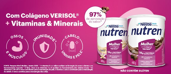 Nutren Mulher -Nestlé Nutrição até Você 