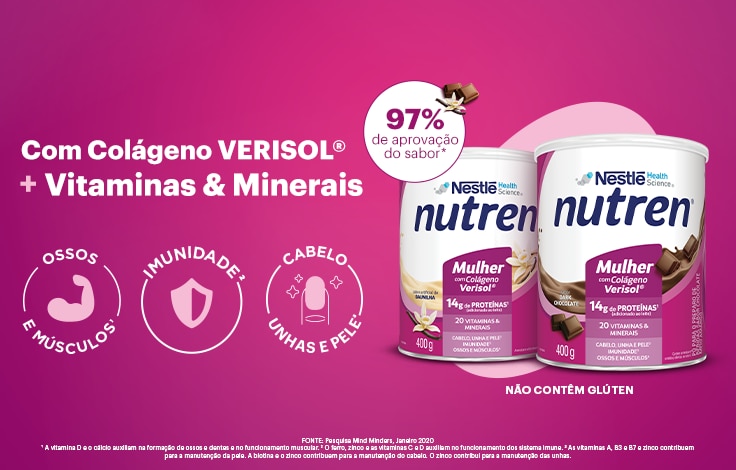Nutren Mulher -Nestlé Nutrição até Você 