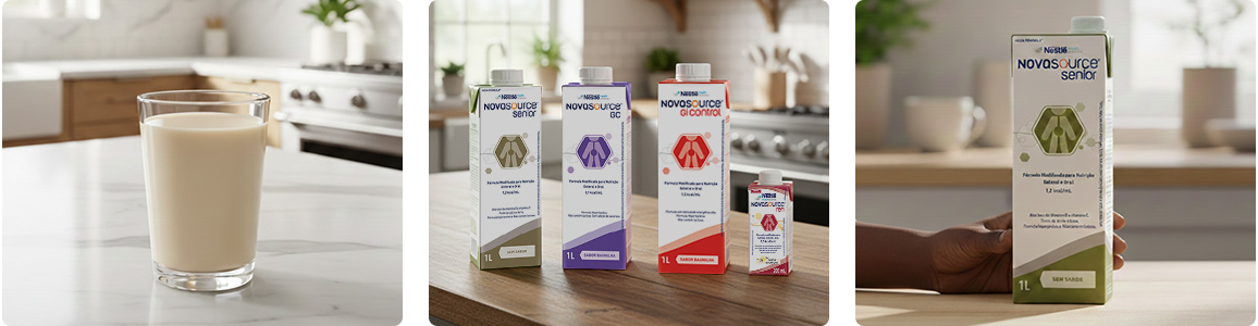 Novasource GI Control Baunilha - Tetra Square 1L