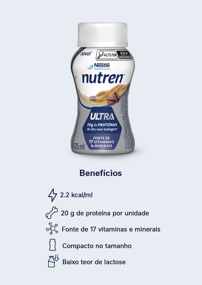 Suplemento Alimentar Nutren Ultra Baunilha 125mL