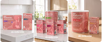 Produtos da linha Materna
