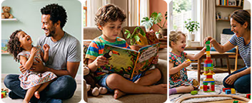 Crian&ccedil;as brincando ao ar livre